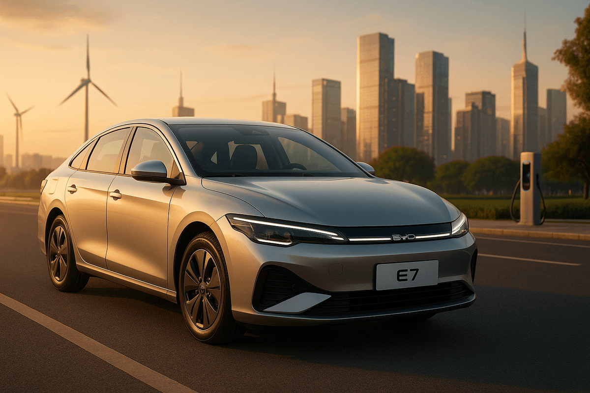 BYD e7: Affordable Electric Sedan Revolutionizing the EV Market