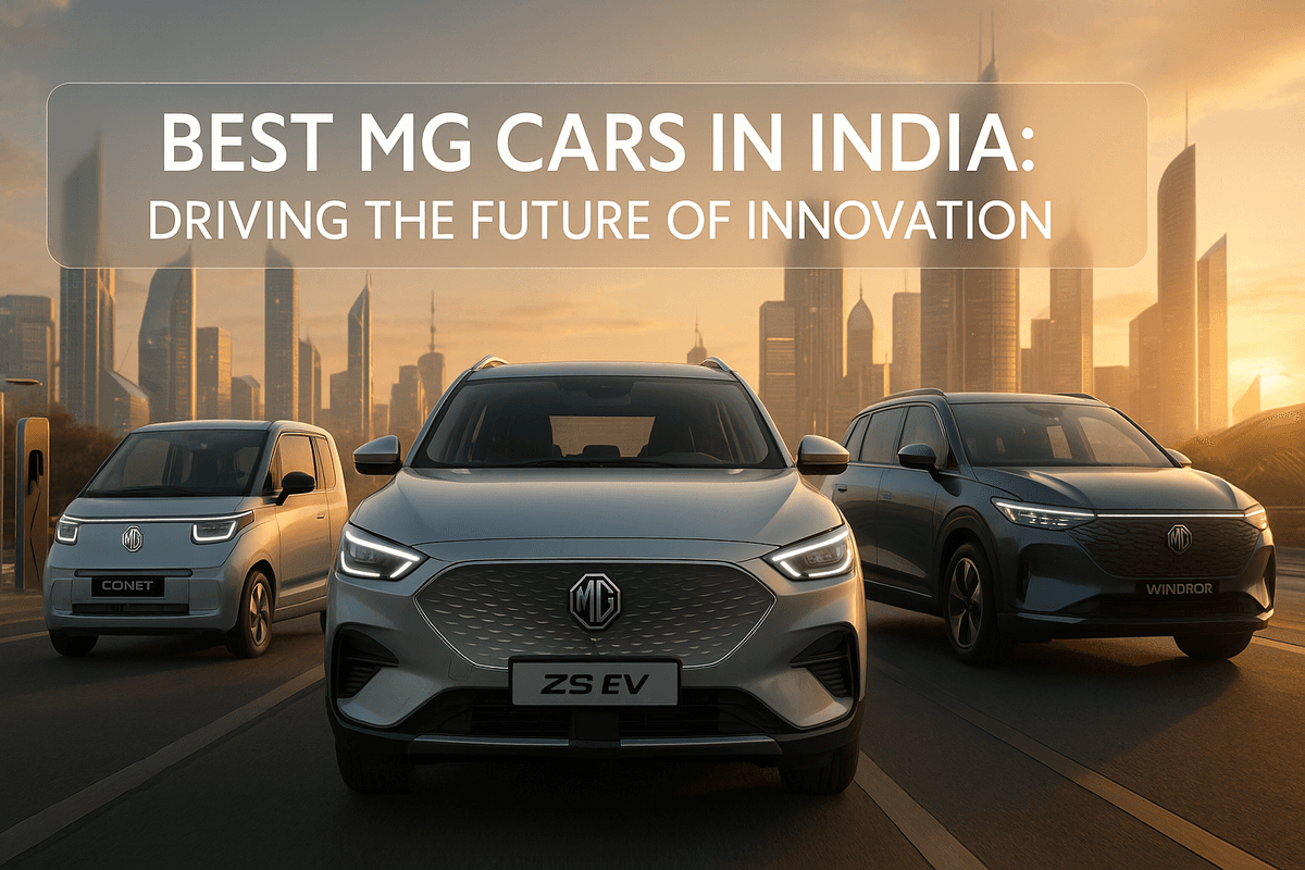 Best MG Cars in India: A Glimpse into the Future of Automotive Innovation