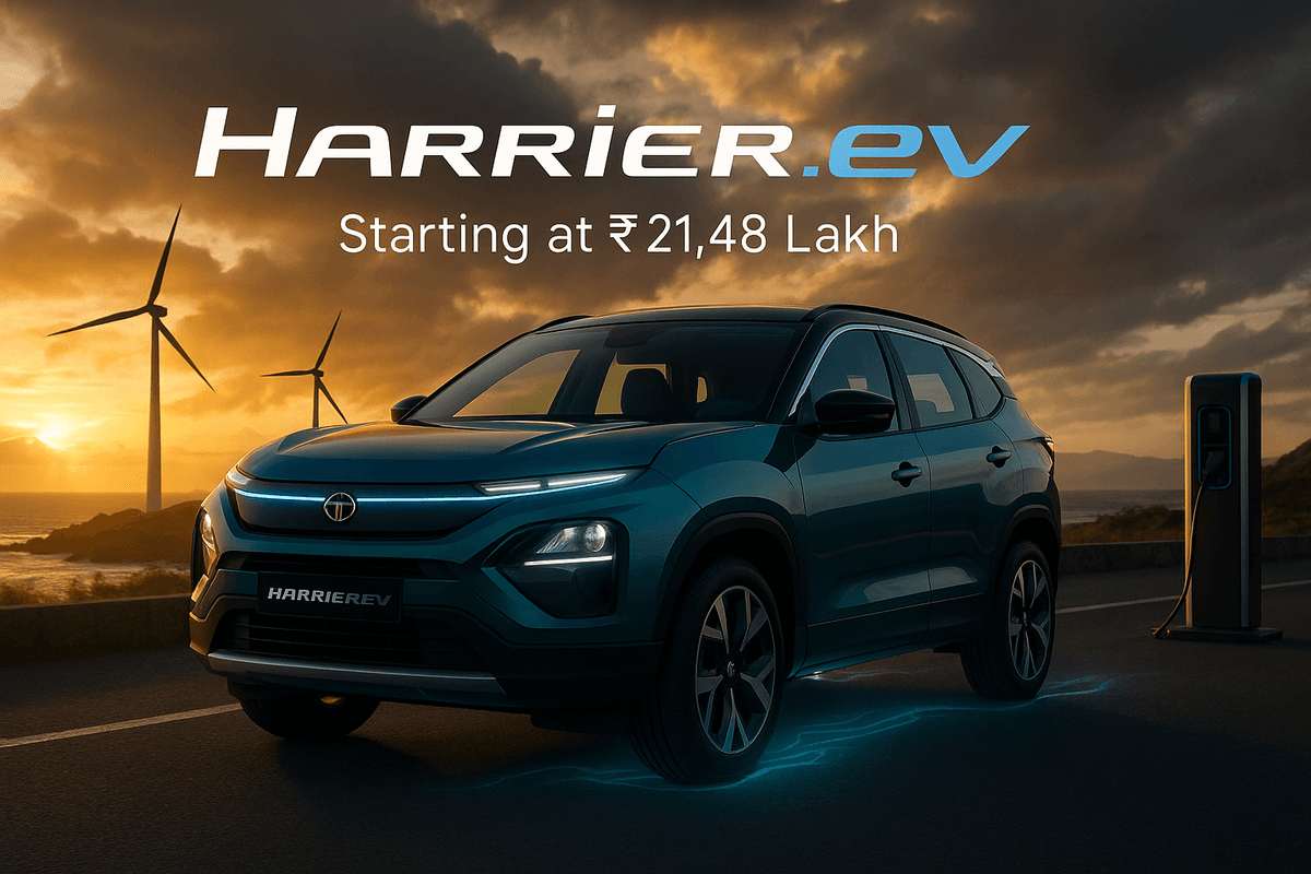 Harrier EV Tata Motors Electric SUV: Features, Specs, and Launch Details